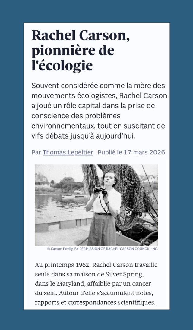 rachel-carson-pionniere-de-l-ecologie