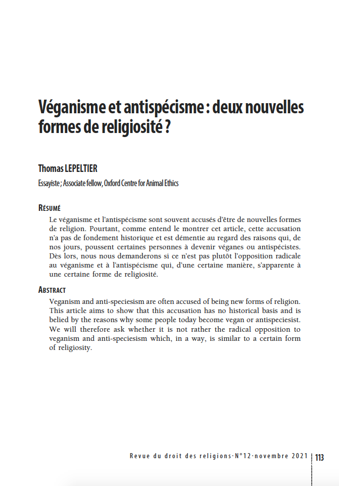 veganisme-religion