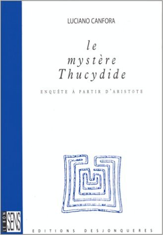 canfora-mystere-thucydide-enquete-Aristote